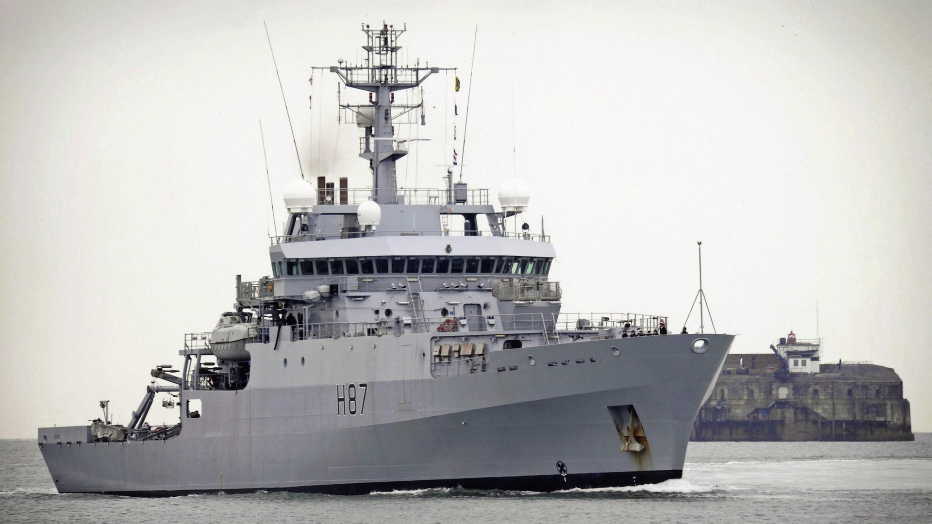 Корабль Королевских ВМС Великобритании HMS Echo (H87) Корабль Королевских ВМС Великобритании HMS Echo (H87) - РИА Новости, 1920, 19.04.2021