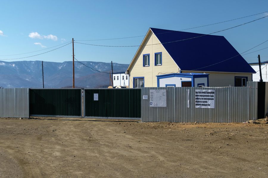 Проходная строящегося завода АкваСиб Проходная строящегося завода АкваСиб