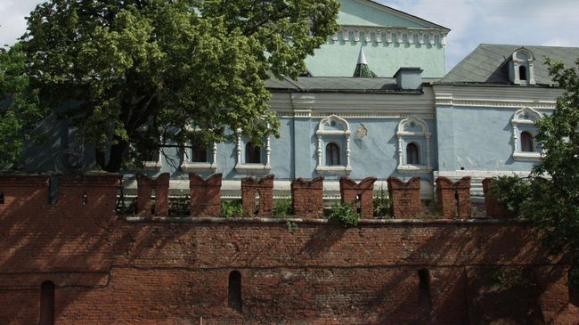 Часть Китайгородской стены