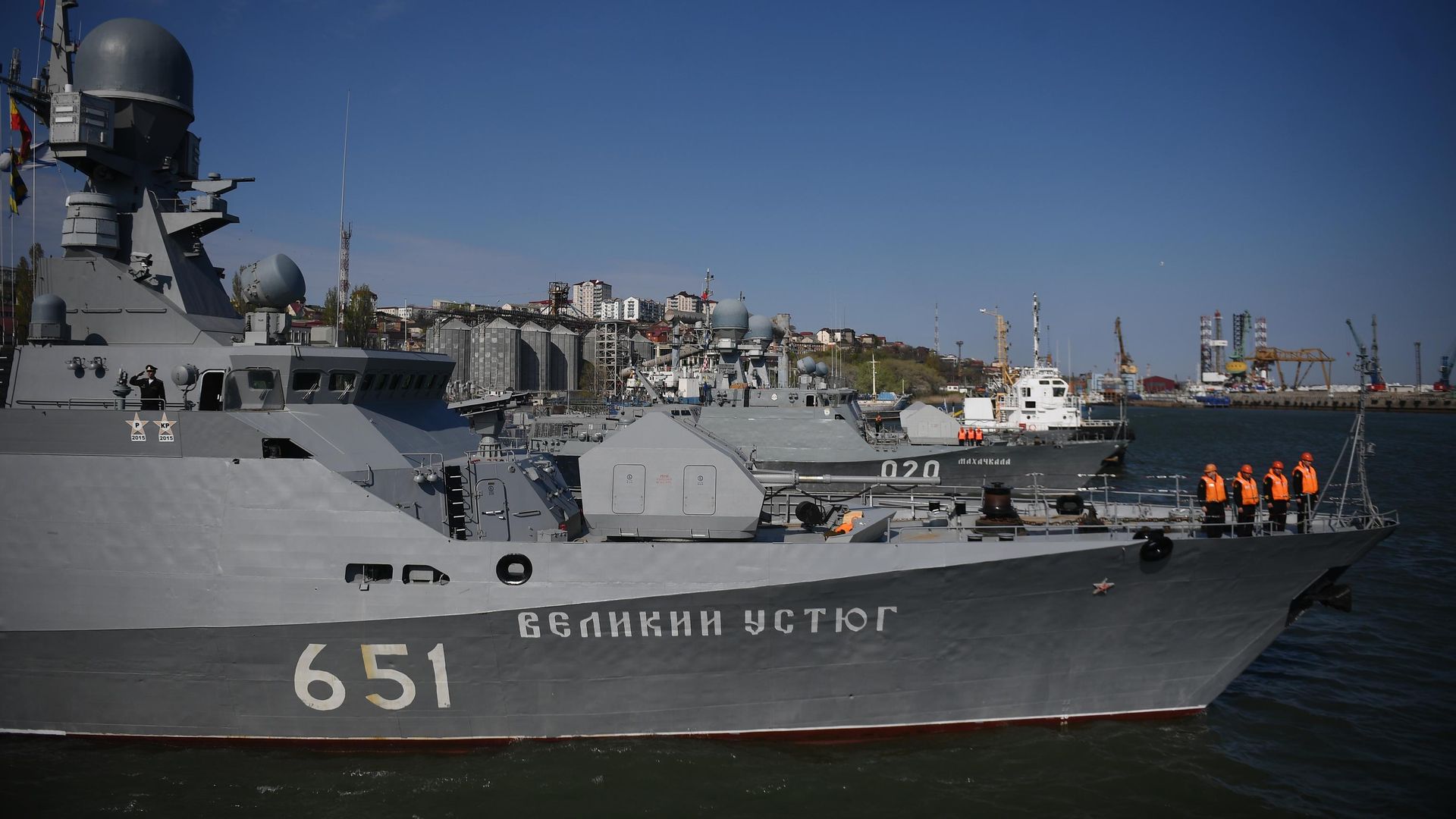 Малый ракетный корабль проекта 21631 Великий Устюг Малый ракетный корабль проекта 21631 Великий Устюг - РИА Новости, 1920, 28.07.2022