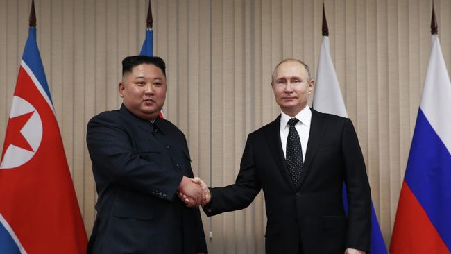 Встреча Путина и Ким Чен Ына во Владивостоке
