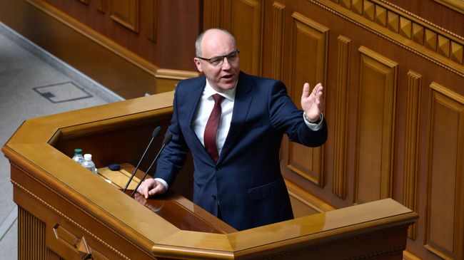 Председатель Верховной рады Украины Андрей Парубий 