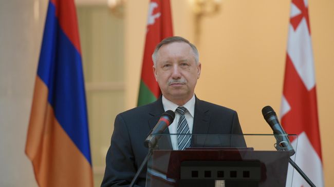 Временно исполняющий обязанности губернатора Санкт-Петербурга Александр Беглов 
