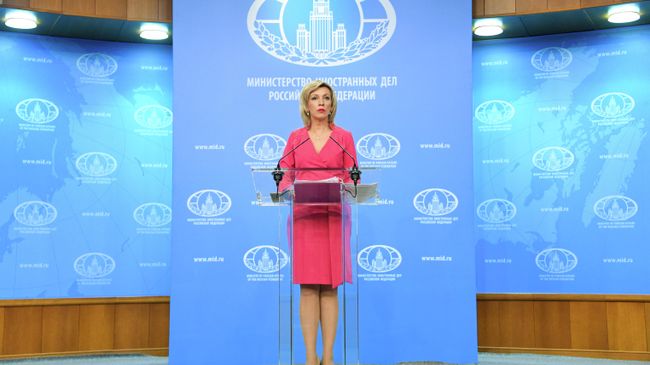 Официальный представитель Министерства иностранных дел России Мария Захарова Официальный представитель Министерства иностранных дел России Мария Захарова