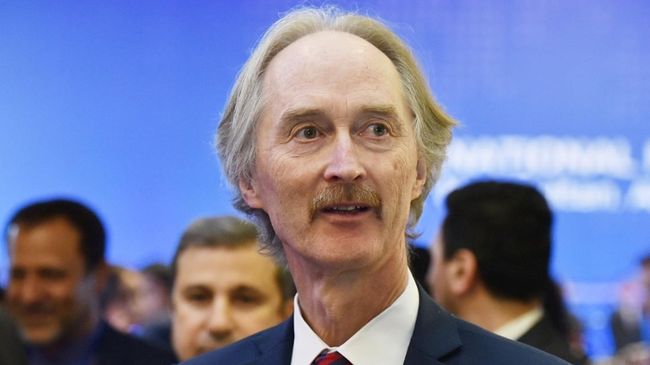 Специальный посланник генерального секретаря ООН по Сирии Гейр Педерсен Специальный посланник генерального секретаря ООН по Сирии Гейр Педерсен