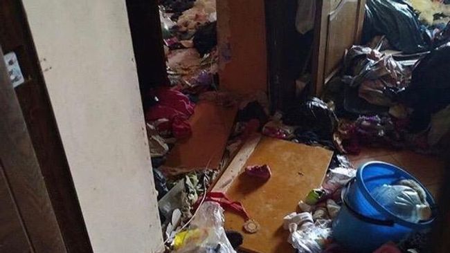 Квартира в Ставрополе, в которой обнаружили малолетних детей Квартира в Ставрополе, в которой обнаружили малолетних детей