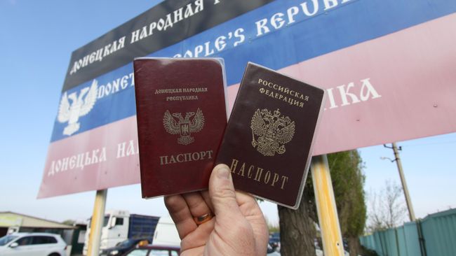 Паспорта граждан ДНР и РФ Паспорта граждан ДНР и РФ