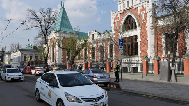 Главный дом Бахрушинского музея после реставрации в Москве Главный дом Бахрушинского музея после реставрации в Москве
