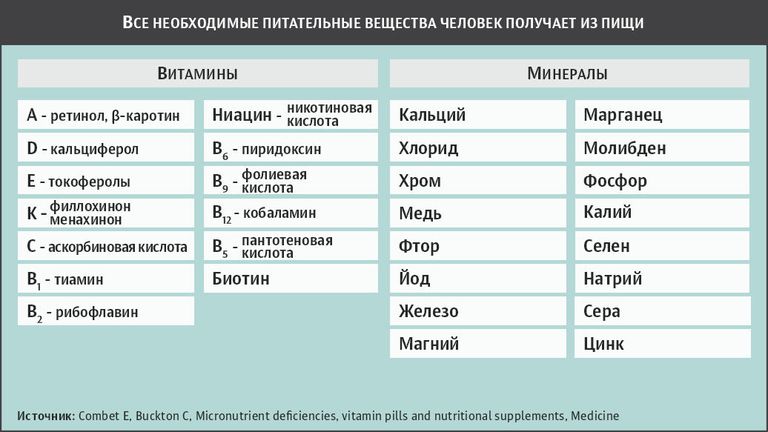 Питательные вещества Питательные вещества