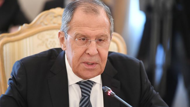 Министр иностранных дел РФ Сергей Лавров