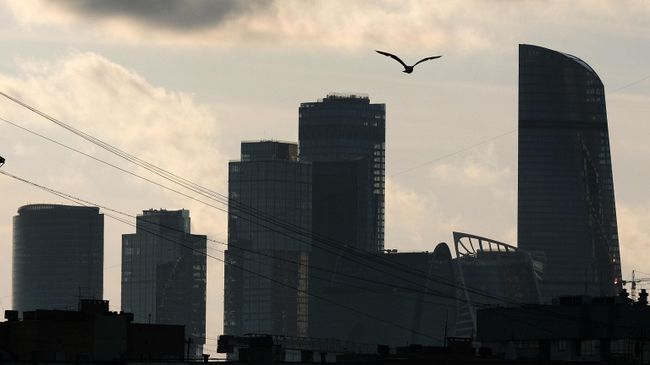 Московский международный деловой центр Москва-Сити.