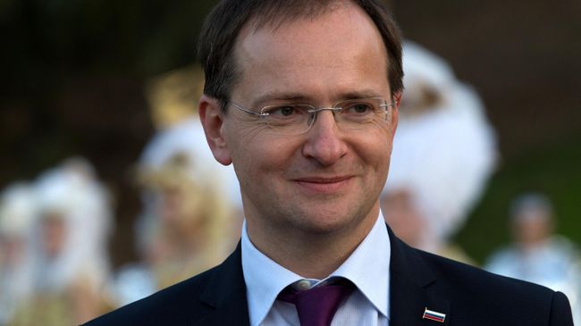 Министр культуры РФ Владимир Мединский