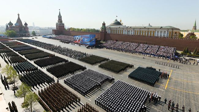 Генеральная репетиция парада Победы Генеральная репетиция парада Победы
