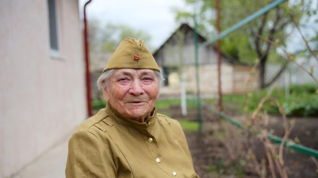 Ветеран Великой Отечественной войны Мария Лиманская