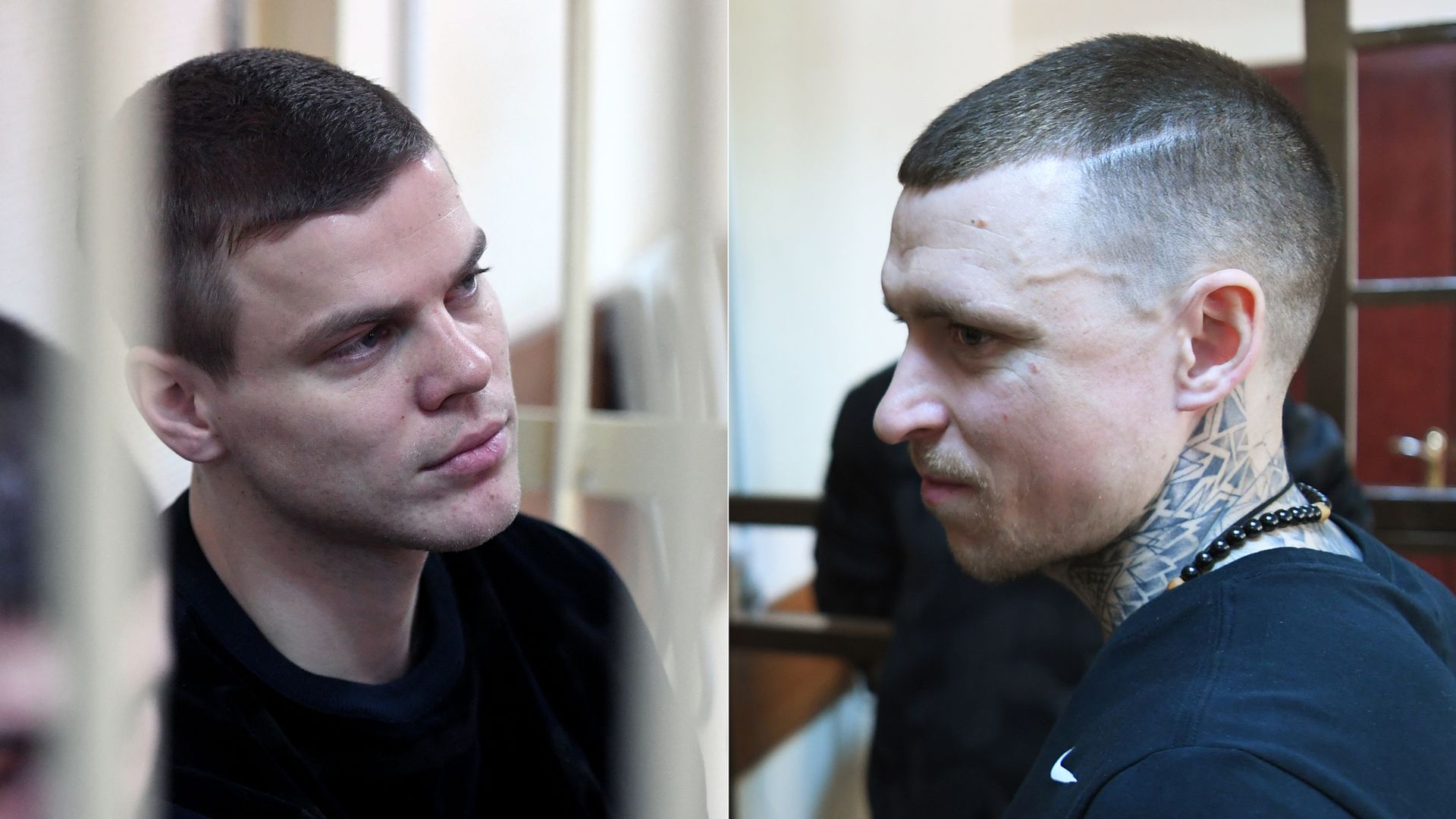 Футболисты Александр Кокорин и Павел Мамаев в суде Футболисты Александр Кокорин и Павел Мамаев в суде - РИА Новости, 1920, 09.05.2019