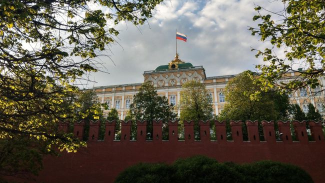 Вид на Большой Кремлевский дворец Вид на Большой Кремлевский дворец