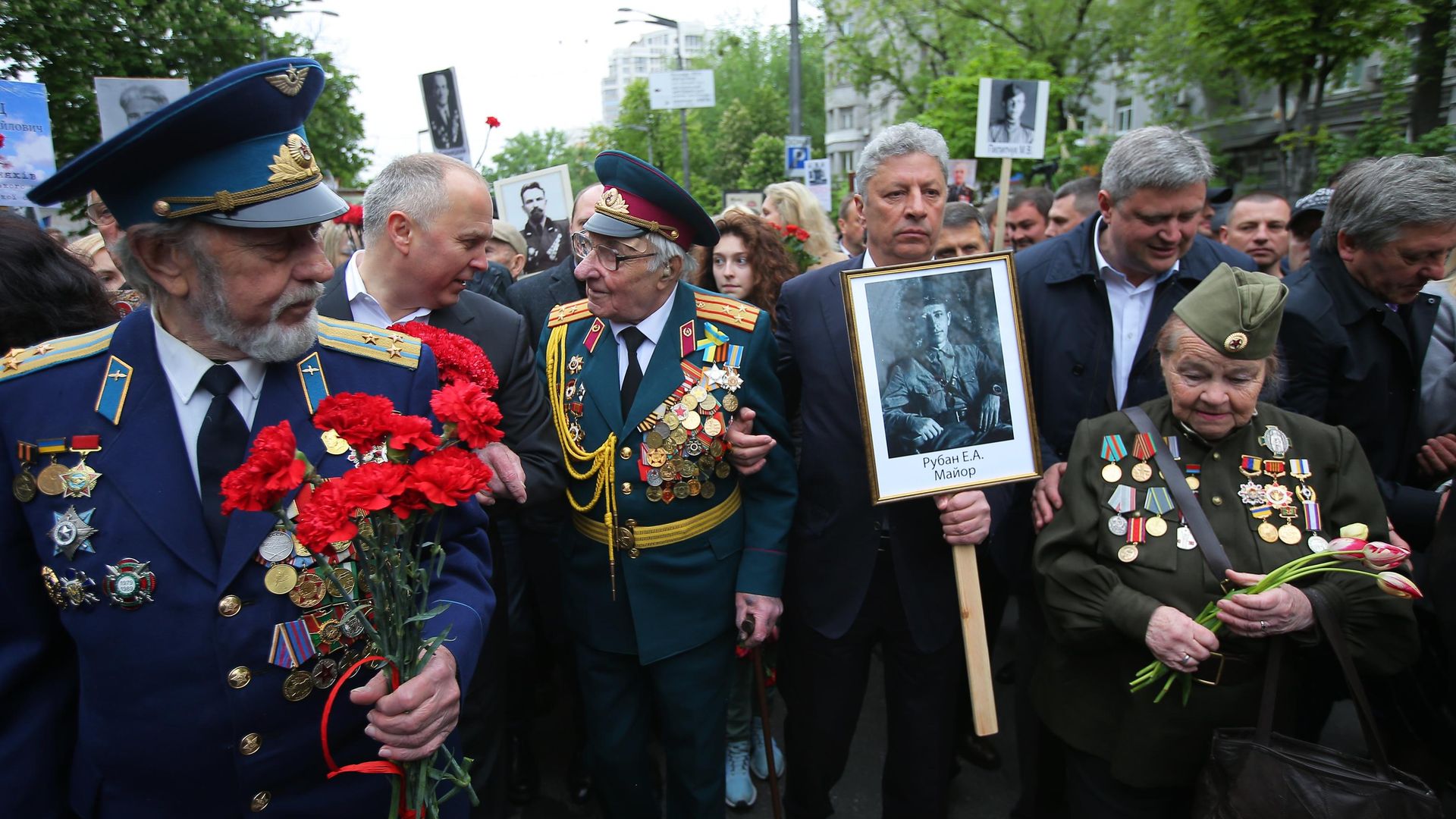 Акция Бессмертный полк в Киеве Акция Бессмертный полк в Киеве - РИА Новости, 1920, 21.04.2021