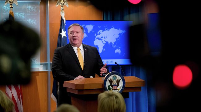 Госсекретарь США Майк Помпео