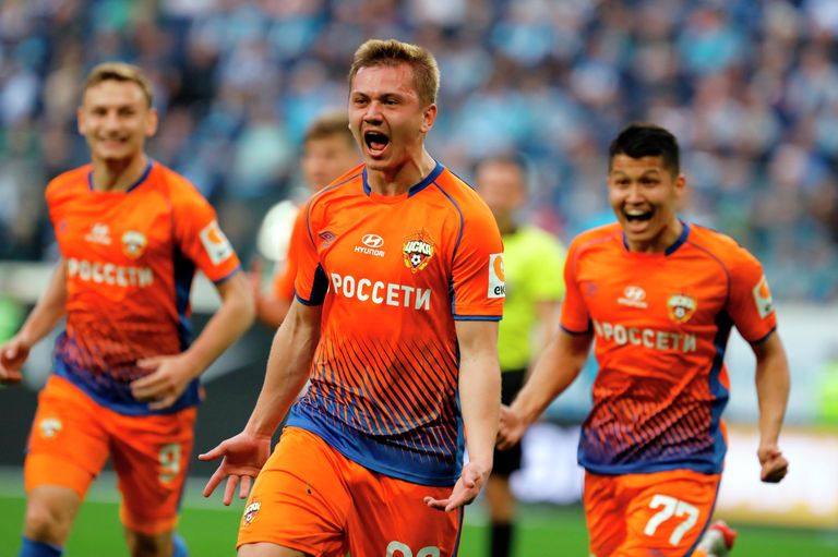 Игрок ПФК ЦСКА Иван Обляков Игрок ПФК ЦСКА Иван Обляков