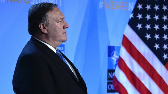 Государственный секретарь США Майк Помпео Государственный секретарь США Майк Помпео