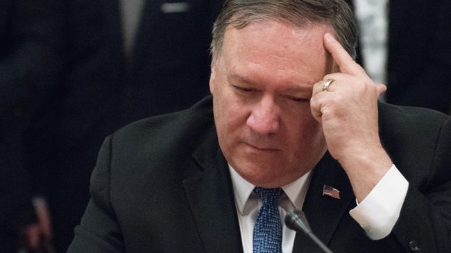 Госсекретарь США Майк Помпео Госсекретарь США Майк Помпео