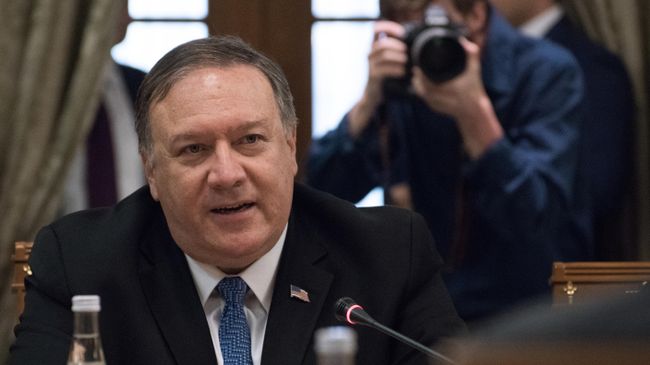 Госсекретарь США Майк Помпео