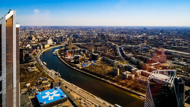 Смотровая площадка PANORAMA360 в Москва-Сити Смотровая площадка PANORAMA360 в Москва-Сити