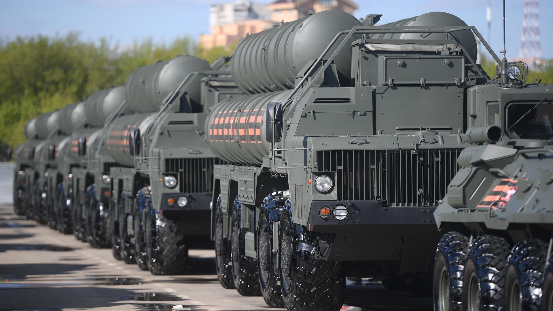 Зенитные ракетные комплексы С-400 Триумф Зенитные ракетные комплексы С-400 Триумф - РИА Новости, 1920, 26.03.2025