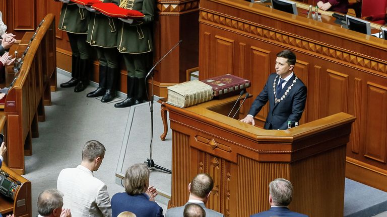 Инаугурация президента Украины Владимира Зеленского. 20 мая 2019