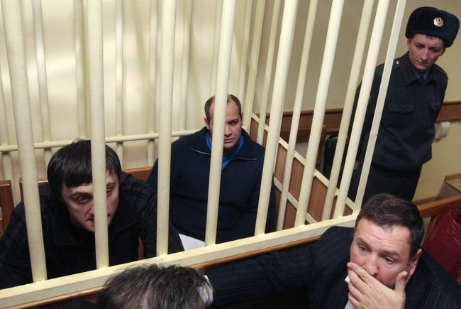Во время заседания Московского окружного суда