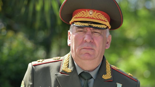 Министр обороны Республики Абхазия Мираб Кишмария