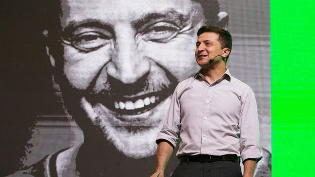 Выступление президента Украины Владимира Зеленского на iForum-2019 в Киеве. 23 мая 2019