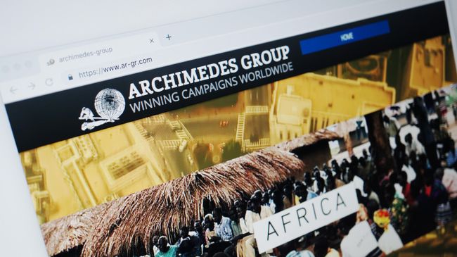 Главная страница сайта ARCHIMEDES GROUP Главная страница сайта ARCHIMEDES GROUP