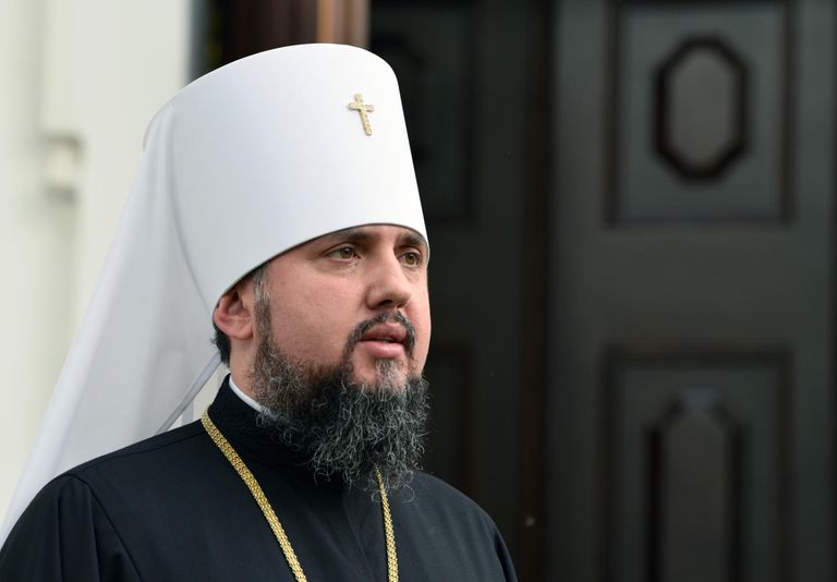Митрополит Киевский и всея Украины Епифаний после заседания Синода Украинской православной церкви Митрополит Киевский и всея Украины Епифаний после заседания Синода Украинской православной церкви