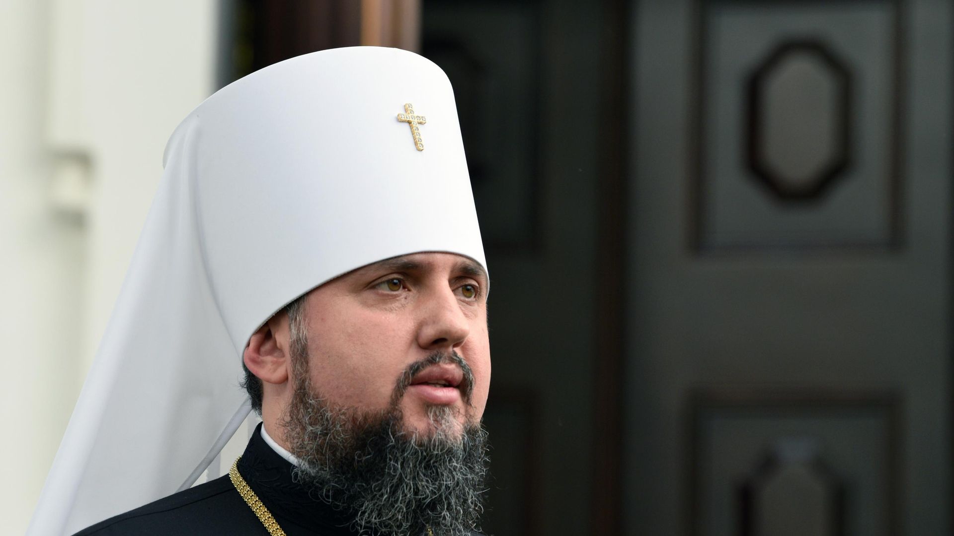 Митрополит Киевский и всея Украины Епифаний после заседания Синода Украинской православной церкви - РИА Новости, 1920, 11.08.2022