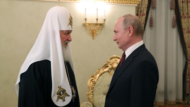 Президент России Владимир Путин поздравляет патриарха Московского и Всея Руси Кирилла с Днём тезоименитства. 24 мая 2019 Президент России Владимир Путин поздравляет патриарха Московского и Всея Руси Кирилла с Днём тезоименитства. 24 мая 2019