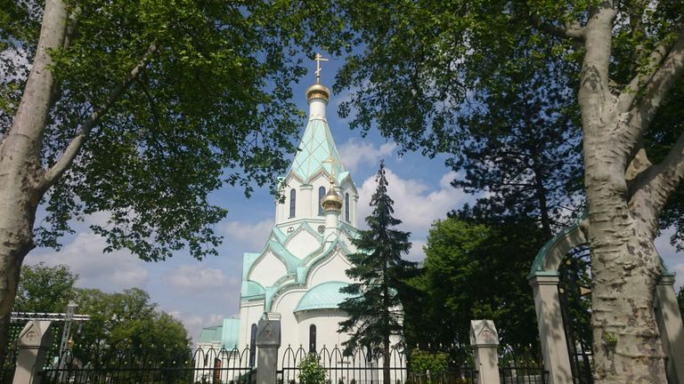 Храм Всех Святых в Страсбурге, Франция Храм Всех Святых в Страсбурге, Франция