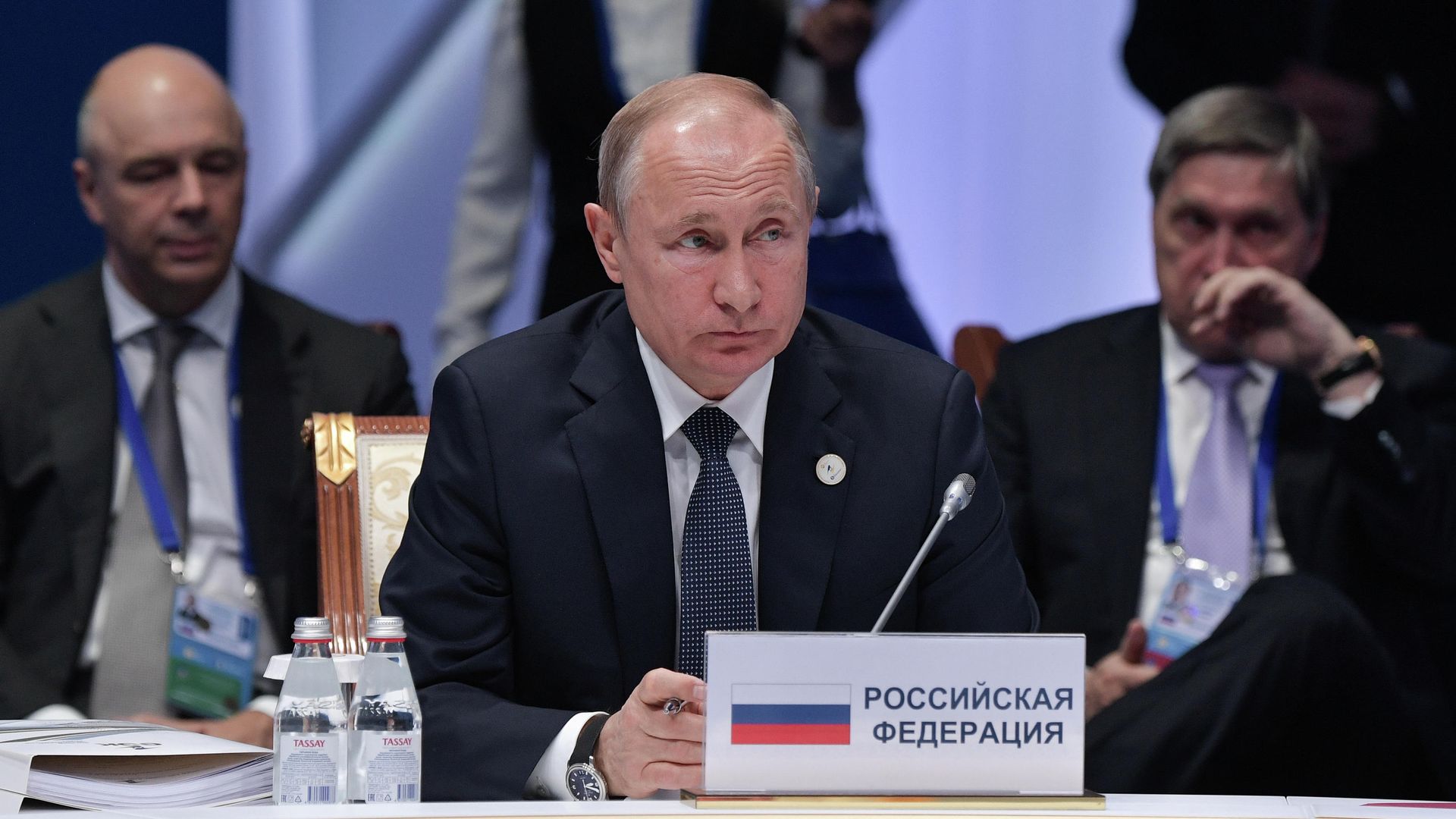 Президент России Владимир Путин принимает участие в заседании Высшего Евразийского экономического совета Президент России Владимир Путин принимает участие в заседании Высшего Евразийского экономического совета - РИА Новости, 1920, 29.05.2019
