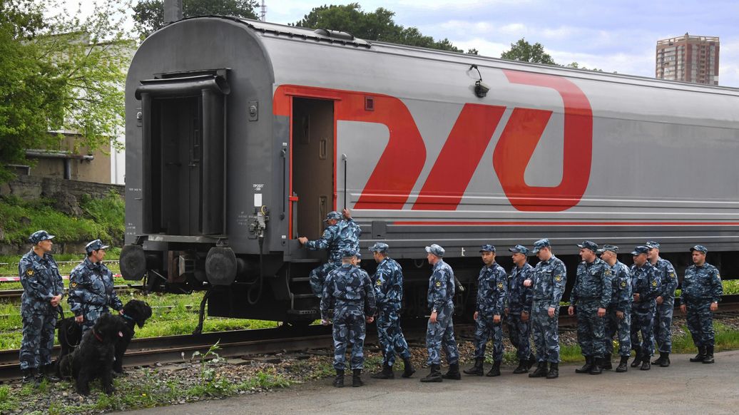 ФСИН раскрыла подробности нападения осужденного на конвой в поезде