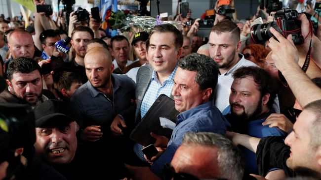 Михаил Саакашвили в международном аэропорту Борисполь в Киеве. 29 мая 2019 Михаил Саакашвили в международном аэропорту Борисполь в Киеве. 29 мая 2019