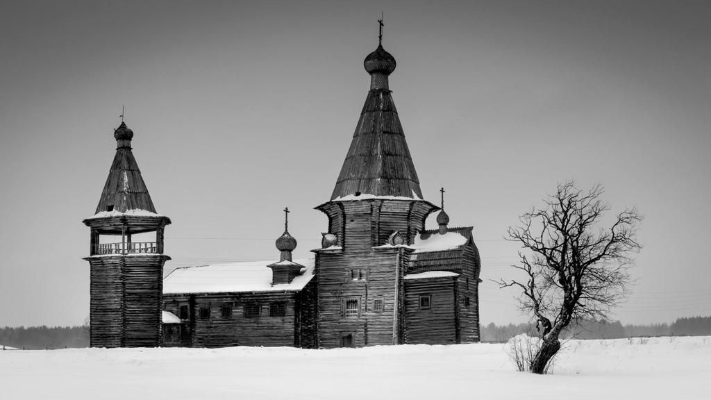 храм Иоанна Златоуста (1665 год) - село Саунино храм Иоанна Златоуста (1665 год) - село Саунино - РИА Новости, 1920, 06.11.2019