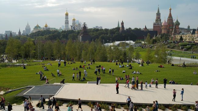 Парк Зарядье Парк Зарядье