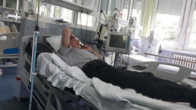 Раненный в Косово сотрудник миссии ООН россиянин Михаил Краснощеков в больнице Раненный в Косово сотрудник миссии ООН россиянин Михаил Краснощеков в больнице