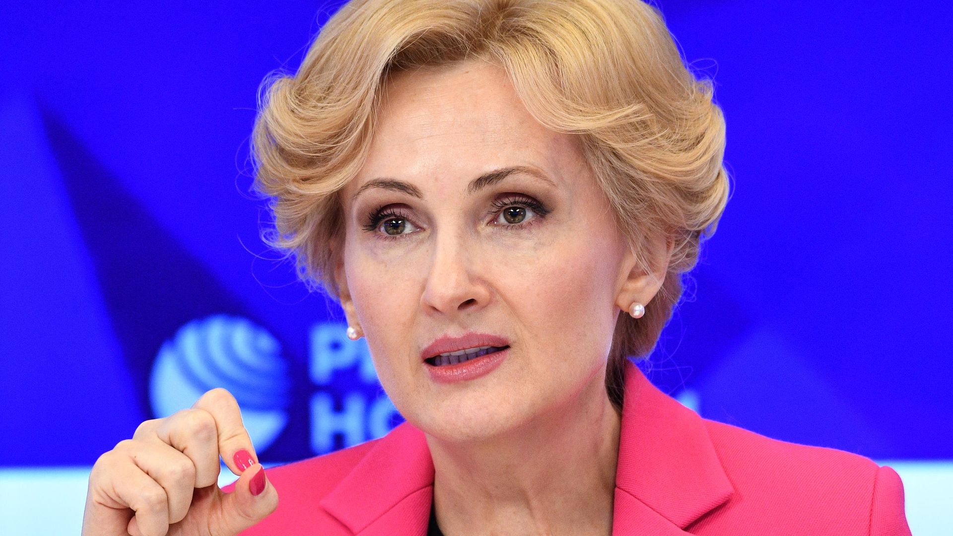 Заместитель председателя Госдумы РФ Ирина Яровая во время пресс-конференции в ММПЦ МИА Россия сегодня. 31 мая 2019 Заместитель председателя Госдумы РФ Ирина Яровая во время пресс-конференции в ММПЦ МИА Россия сегодня. 31 мая 2019 - РИА Новости, 1920, 30.11.2020