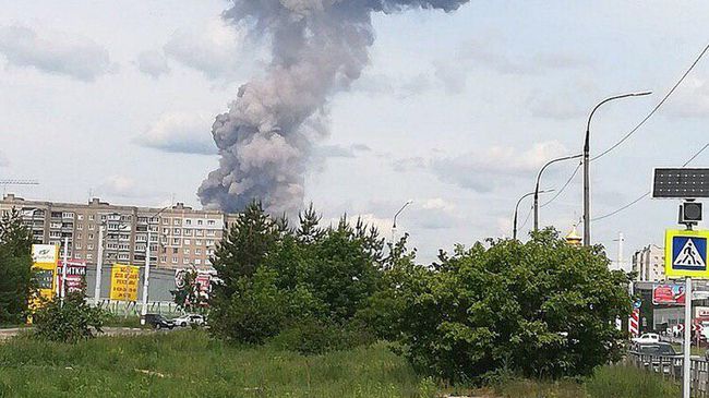 Взрыв на оборонном заводе Кристал в Дзежинске. 1 июня 2019 Взрыв на оборонном заводе Кристал в Дзежинске. 1 июня 2019