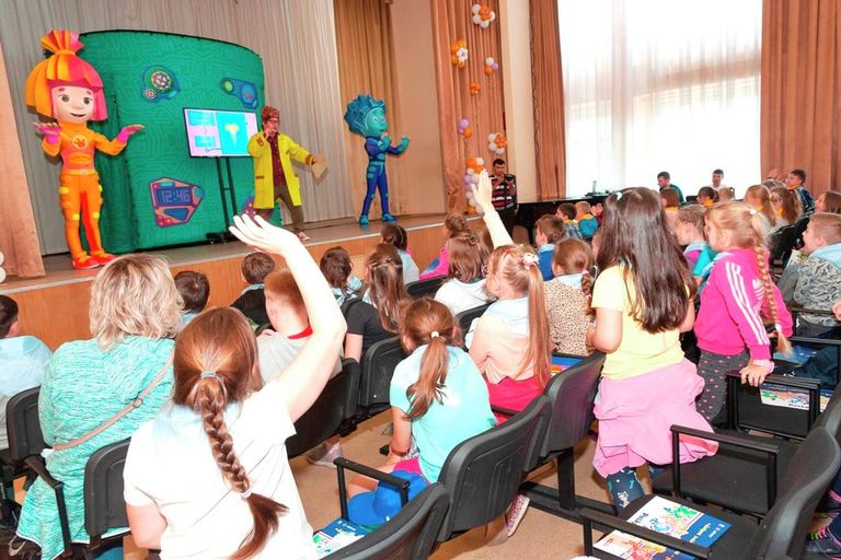Cпектакль МОЭСК на тему детской электробезопасности