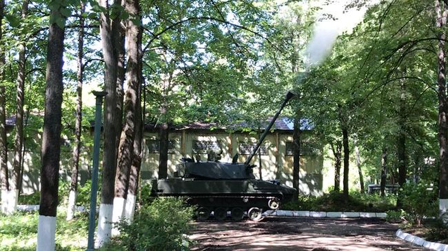 Новейшая самоходка для ВДВ Лотос сделала первый выстрел Новейшая самоходка для ВДВ Лотос сделала первый выстрел