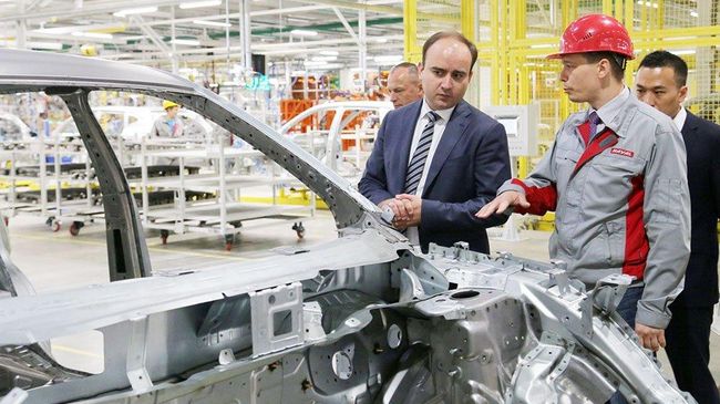 Открытие автомобильного завода Haval в индустриальном парке Узловая Открытие автомобильного завода Haval в индустриальном парке Узловая