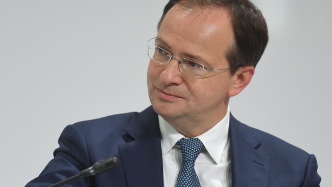 Министр культуры РФ Владимир Мединский на Петербургском международном экономическом форуме-2019 Министр культуры РФ Владимир Мединский на Петербургском международном экономическом форуме-2019