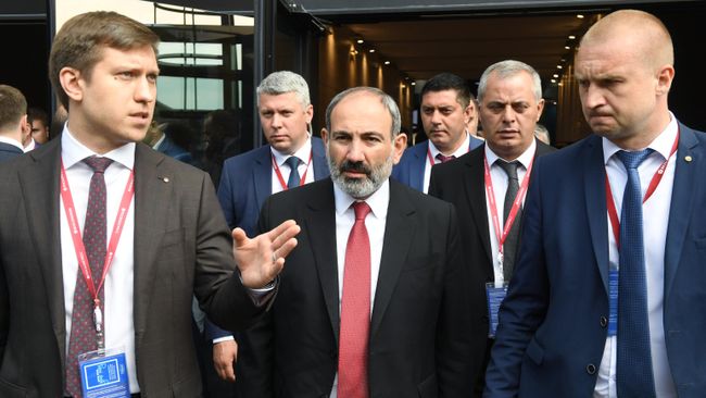 Премьер-министр Армении Никол Пашинян на Петербургском международном экономическом форуме 2019 Премьер-министр Армении Никол Пашинян на Петербургском международном экономическом форуме 2019